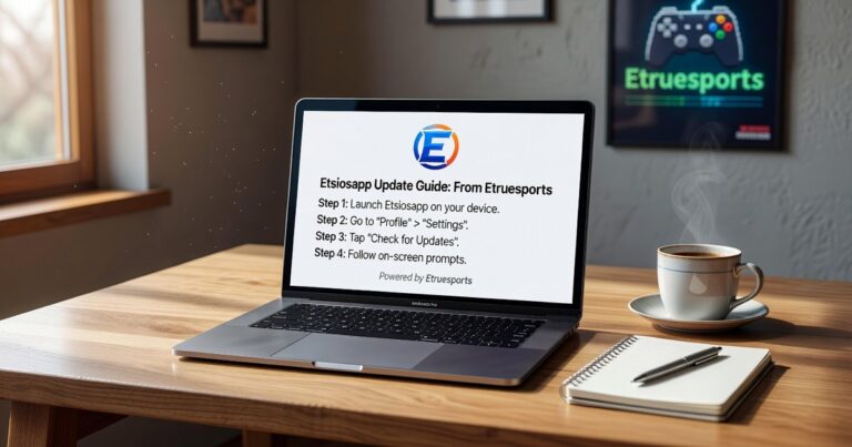 Etsiosapp How to Update From Etruesports